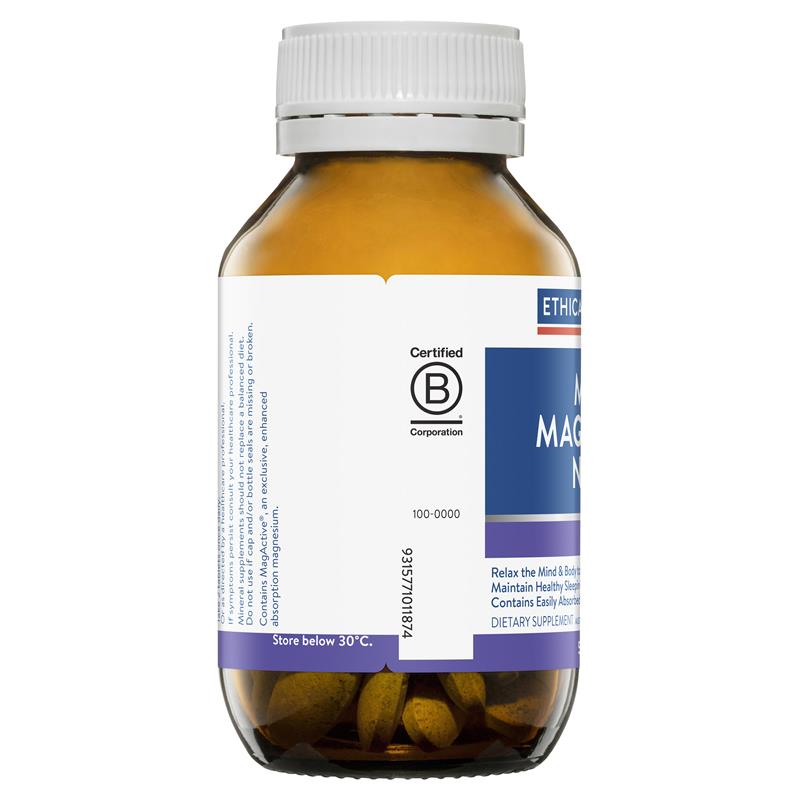Ethical Nutrients Mega Magnesium Night 50 Tablets