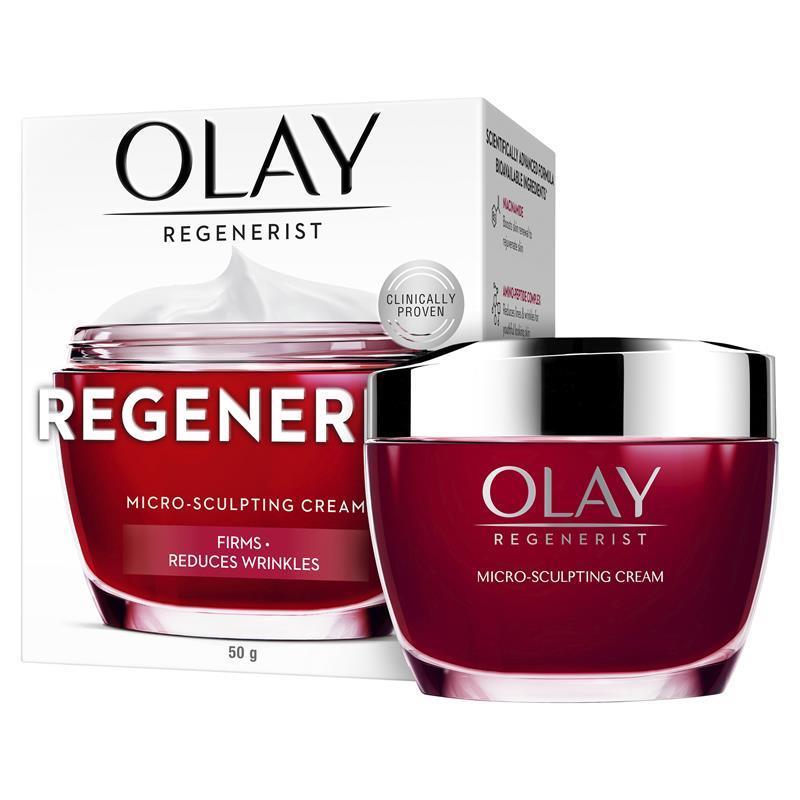 Olay Regenerist Advanced Anti-Ageing Micro-Sculpting Face Cream Moisturiser 50g - GimmeNow