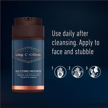 Gillette King C Face & Stubble Moisturiser 100ml - GimmeNow