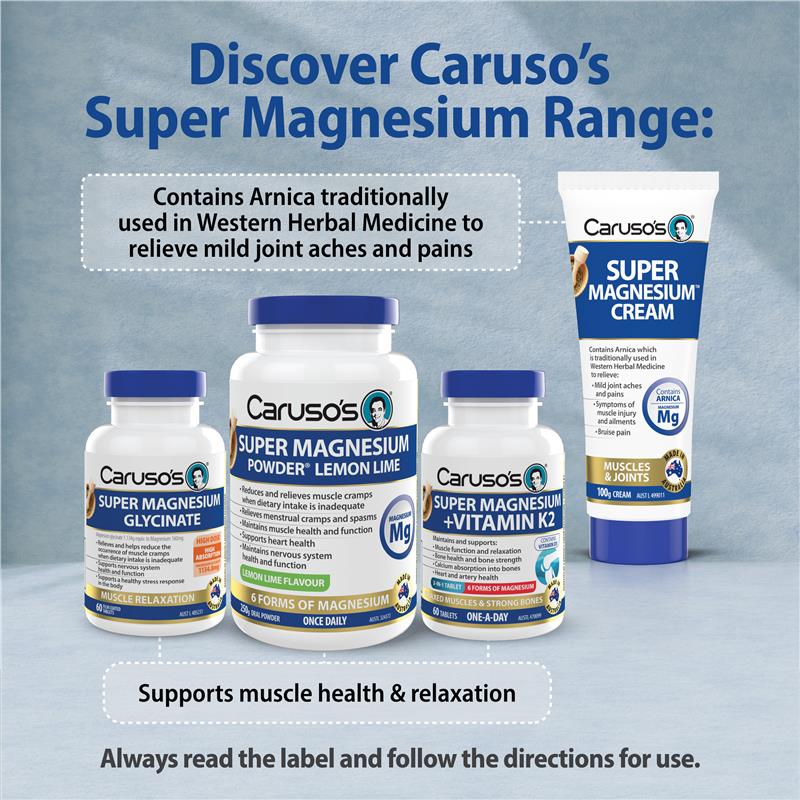 Carusos Super Magnesium 240 Tablets