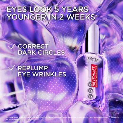 L'Oreal Paris Revitalift Filler Eye Serum 20ml - GimmeNow