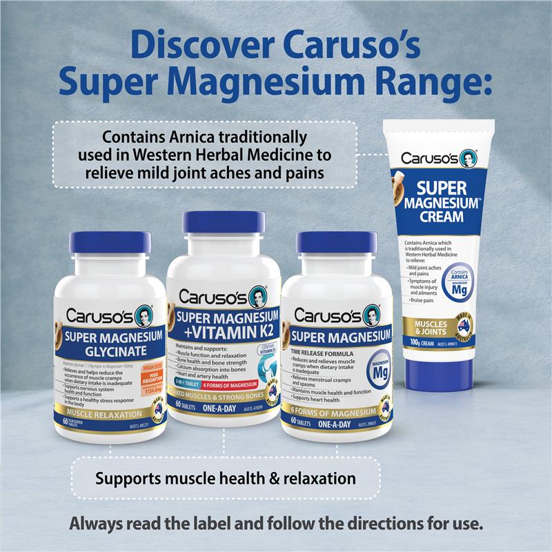 Carusos Super Magnesium Powder Berry 250g