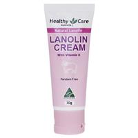 Healthy Care All Natural Lanolin Cream Tube 30g - GimmeNow