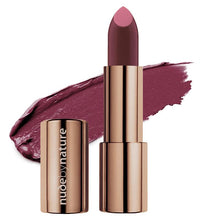 Nude by Nature Moisture Shine Lipstick 07 Deep Plum