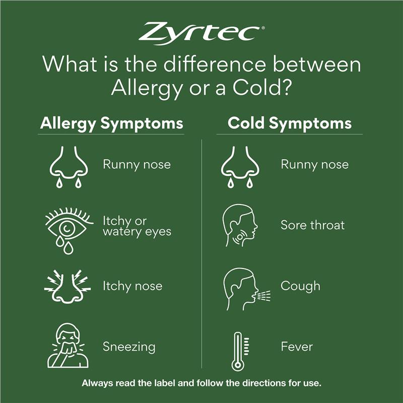 Zyrtec Rapid Acting Relief Antihistamine Hayfever & Allergy Liquid Capsules 42 Pack