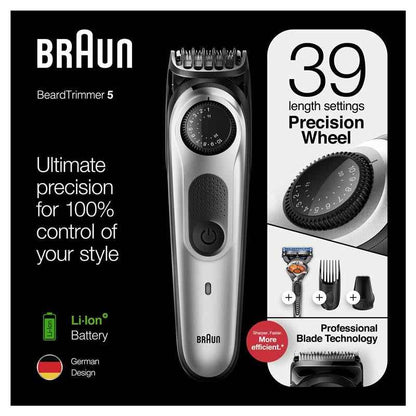 Braun Series 5 Beard Trimmer & Hair Clipper For Men BT5260