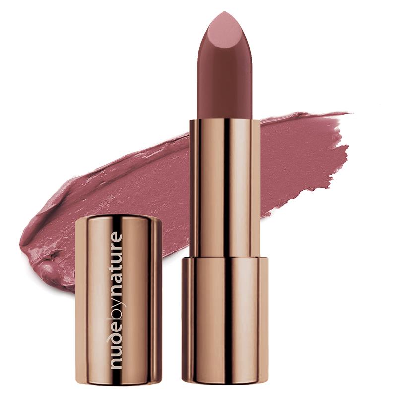 Nude by Nature Moisture Shine Lipstick 06 Dusky Nude