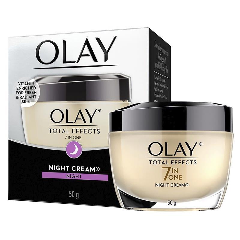 Olay Total Effects 7 in One Night Face Cream Moisturiser 50g