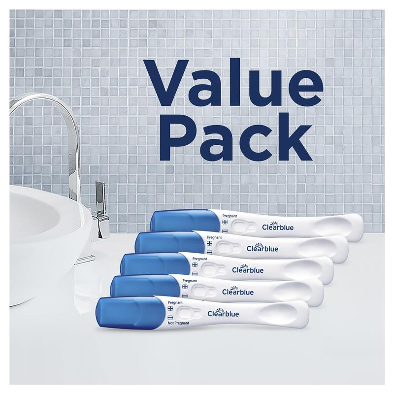 Clearblue Pregnancy Test Rapid Detection 5 Tests