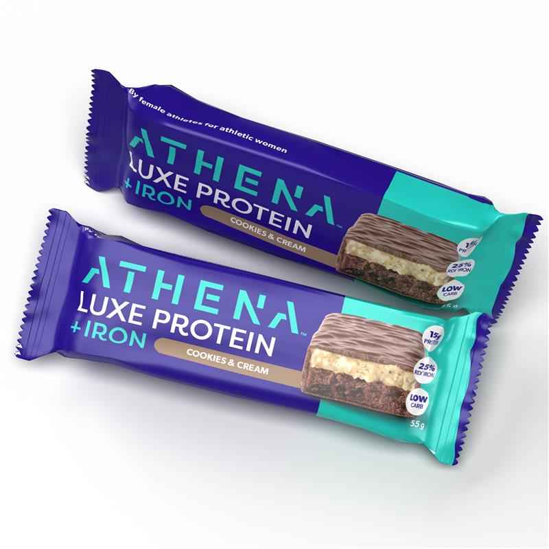 Athena Luxe Protein + Iron Cookies & Cream 55g