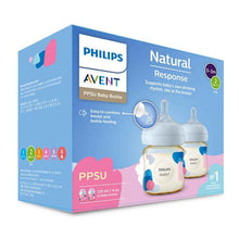 Avent Natural Response PPSU Baby Bottles 125ml 2 pack