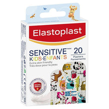 Elastoplast Sensitive Kids Animals 20 Pack - GimmeNow