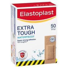 Elastoplast Extra Tough Waterproof Fabric Plasters 50 Strips