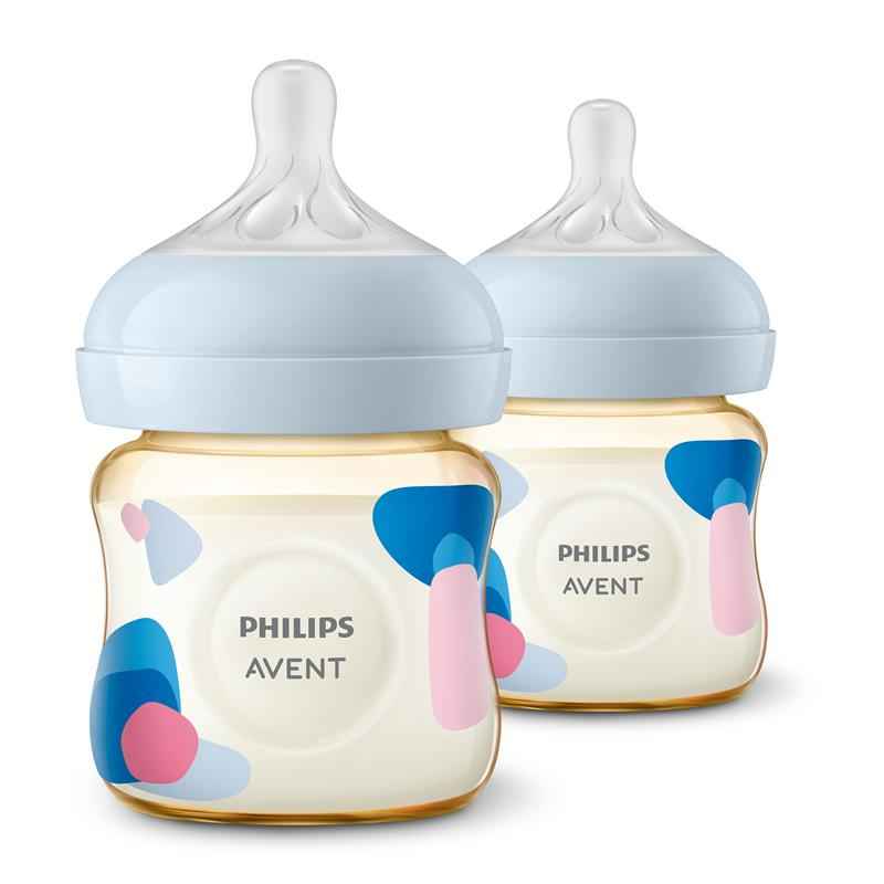 Avent Natural Response PPSU Baby Bottles 125ml 2 pack