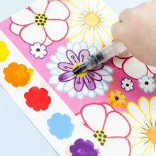 Tiger Tribe Paint A Picture Set Butterflies and Flowers Watercolour Paint ravel Toys Art and Craft for Kids 4yrs+