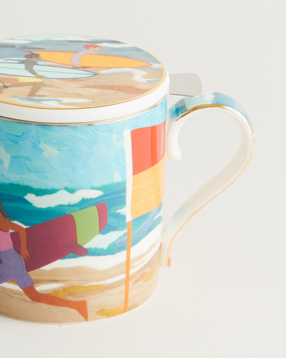 Sydney Breakfast x Benja Harney Mug with Infuser