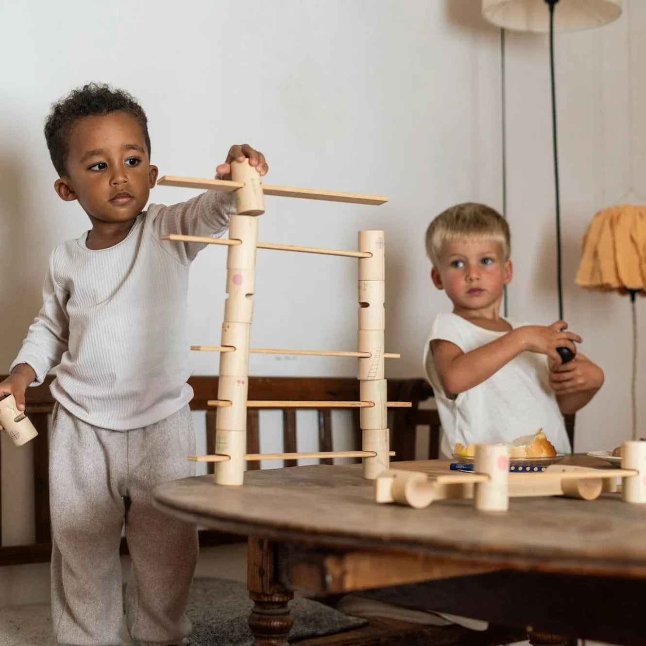 Grapat Woodland 27pcs Wooden Building Blocks Baby Toddlers Toys 0m+