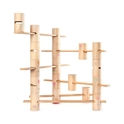 Grapat Woodland 27pcs Wooden Building Blocks Baby Toddlers Toys 0m+