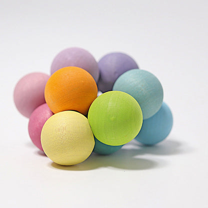 Grimm's Pastel Beads Grasper Baby Toys Baby Gifts Idea Best Seller Most Loved in Store 0m+