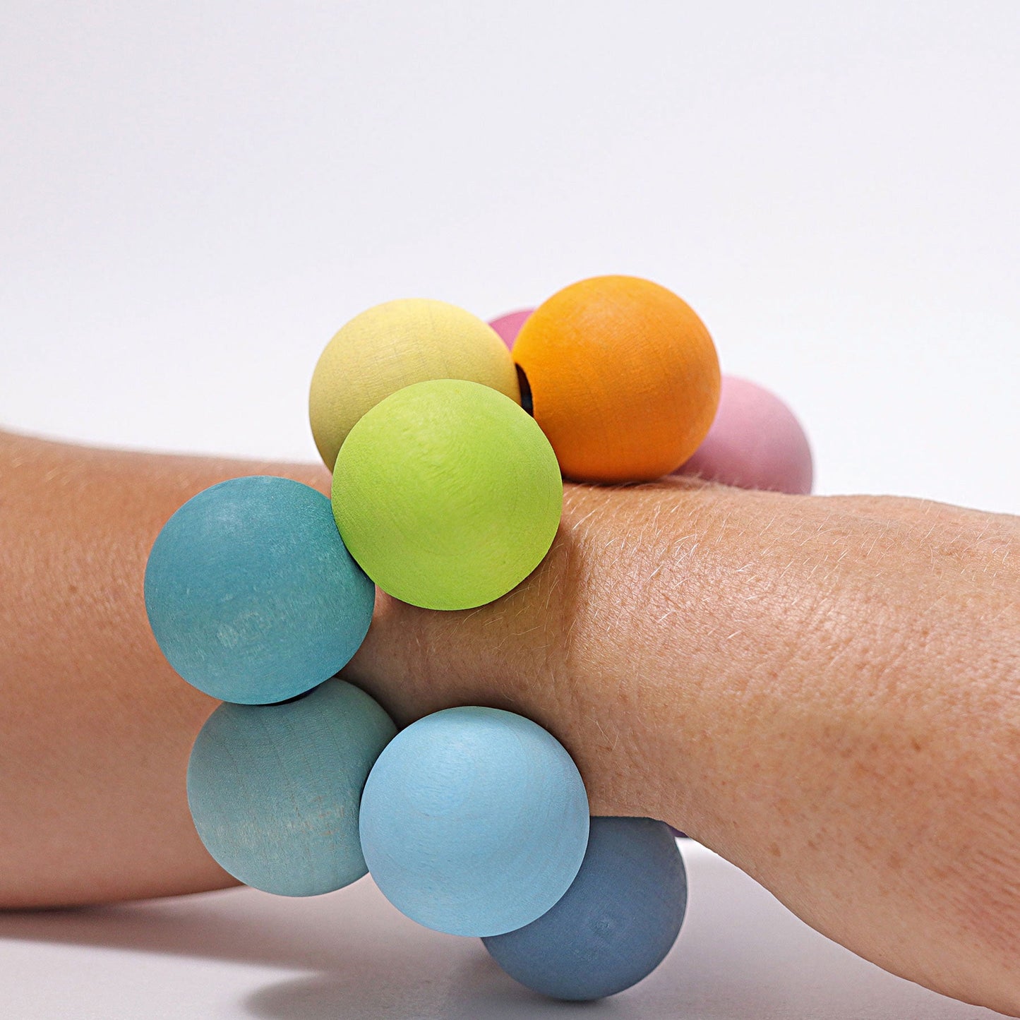 Grimm's Pastel Beads Grasper Baby Toys Baby Gifts Idea Best Seller Most Loved in Store 0m+