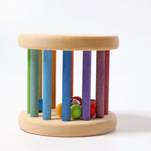 Grimm's Large Rainbow Rolling Wheel with Bells Baby Toys Baby Gifts Idea 0m+