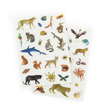 Moulin Roty Temporary Tattoos Around the World Animals 2 Sheets Art and craft for kid 3yrs+