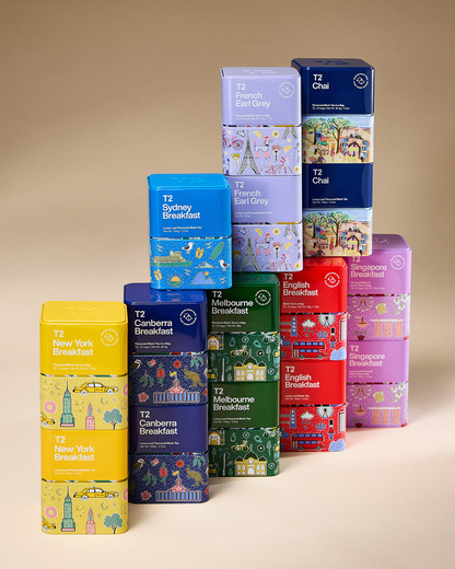 French Earl Grey Tea Bag Icon Tin 25 pack