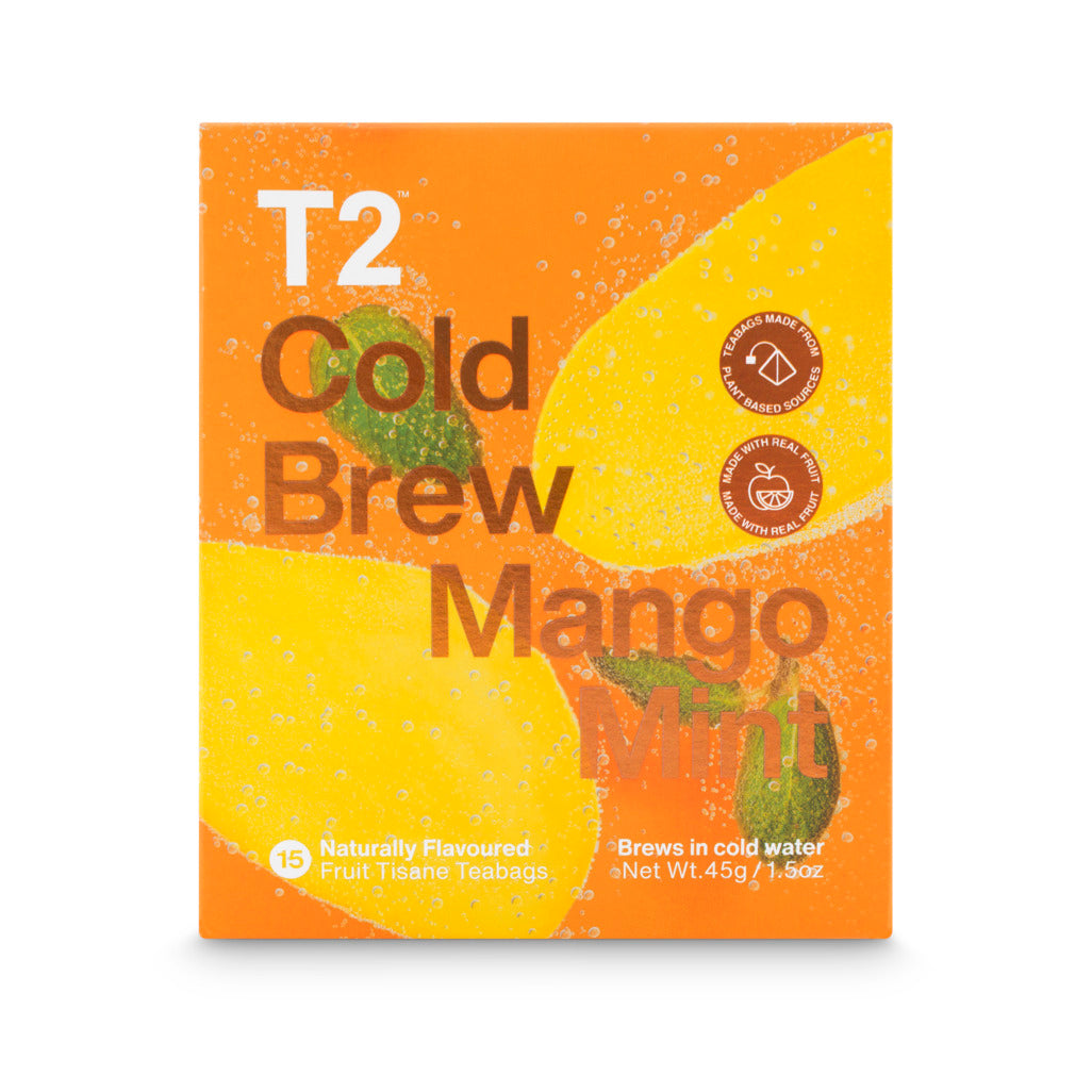 Mango Mint Cold Brew Tea Bag Pack 15 pack