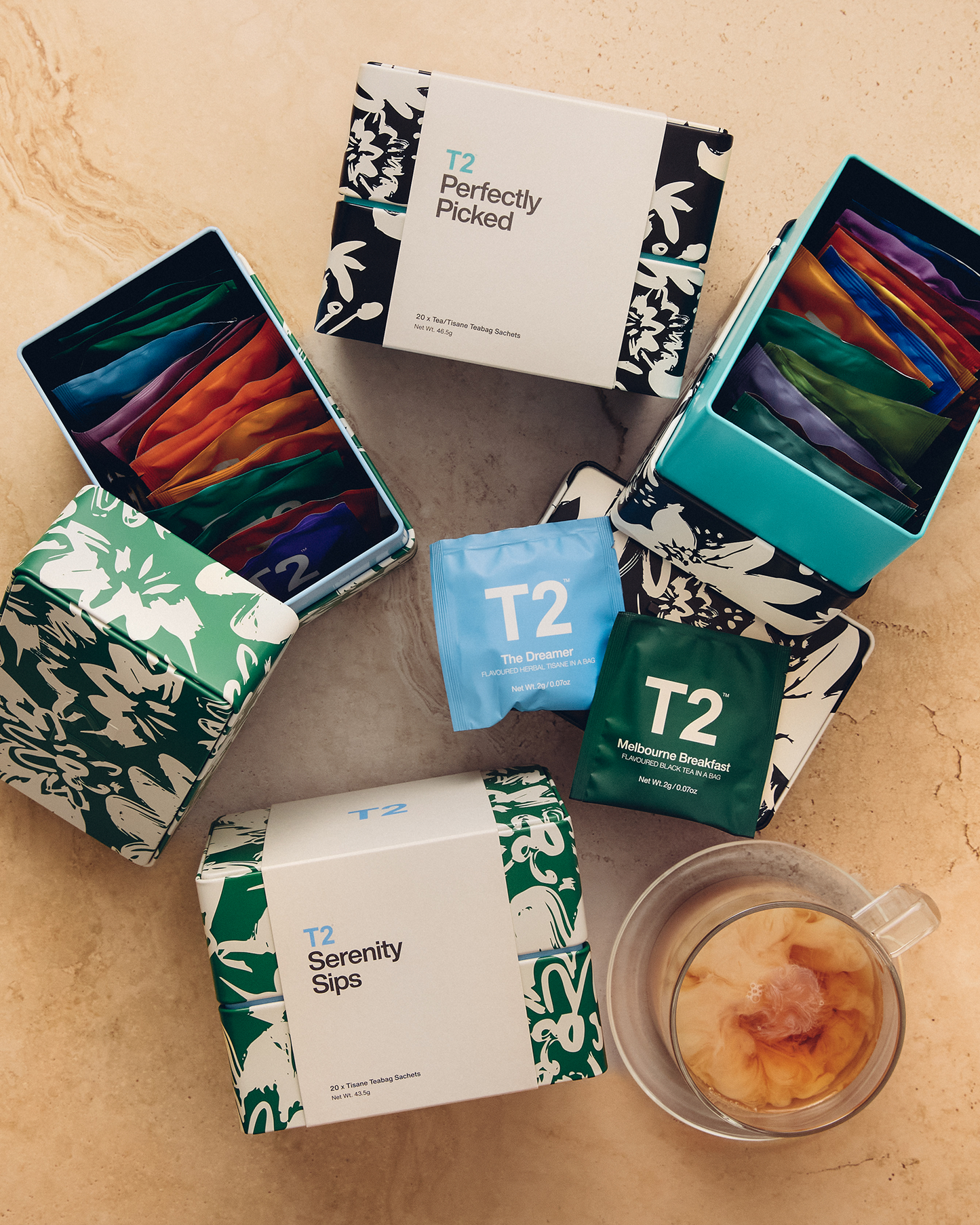 Perfectly Picked Tea Bag Tin 20 pack