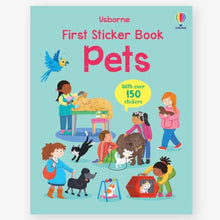 Pets First Sticker Activity Book with 150 stickers (Paperback) by Usborne Travel Toys
