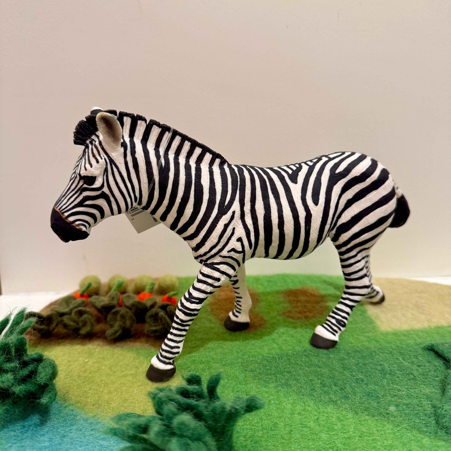 Zebra Extra Large Figurine by Safari Ltd Safari Collection Animal Figurines 3yrs+