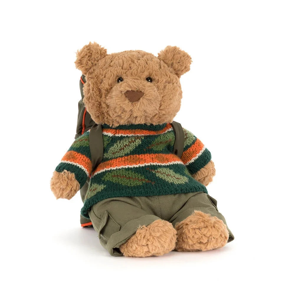 Jellycat Bartholomew Bear ‘Hiking’ (Outdoors) 26cm