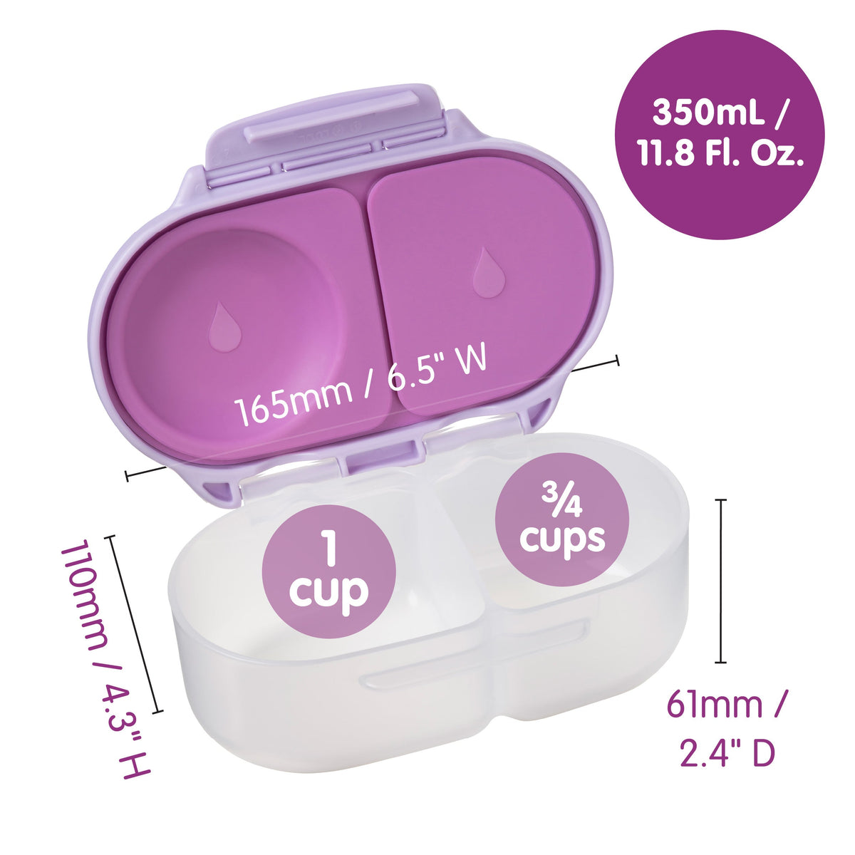 Bbox Lunch Snack Box Pastel Colour 3 Designs Kids Lunch Box Retired 3yrs+