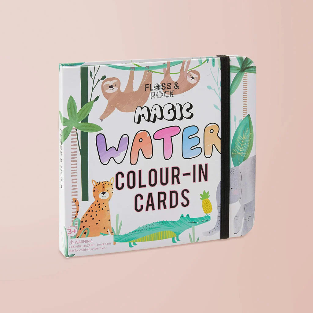 Floss & Rock Magic Water Colouring Jungle Interactive Book Art and Craft for Kids 3yrs+