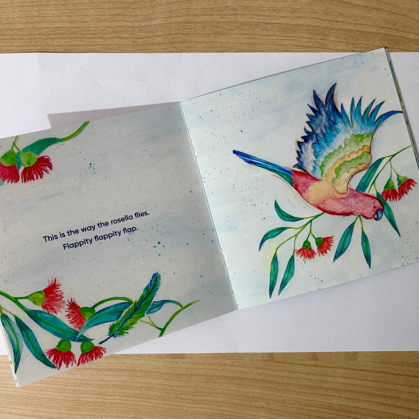This is the Way the Kangaroo Hops (Paperback) by Leanne White Aussie Baby Play Books Australian Author