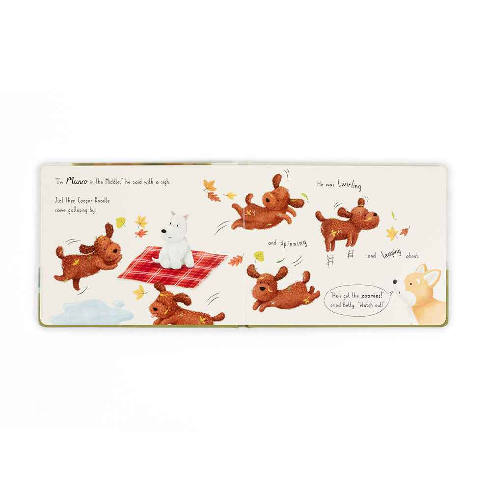 Jellycat Book Munro in the Middle Book 23cm