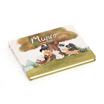 Jellycat Book Munro in the Middle Book 23cm