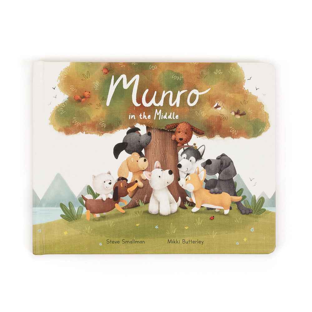 Jellycat Book Munro in the Middle Book 23cm