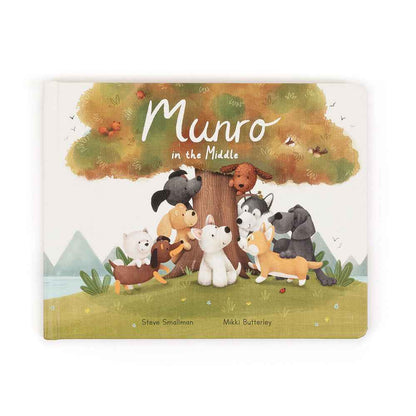 Jellycat Book Munro in the Middle Book 23cm
