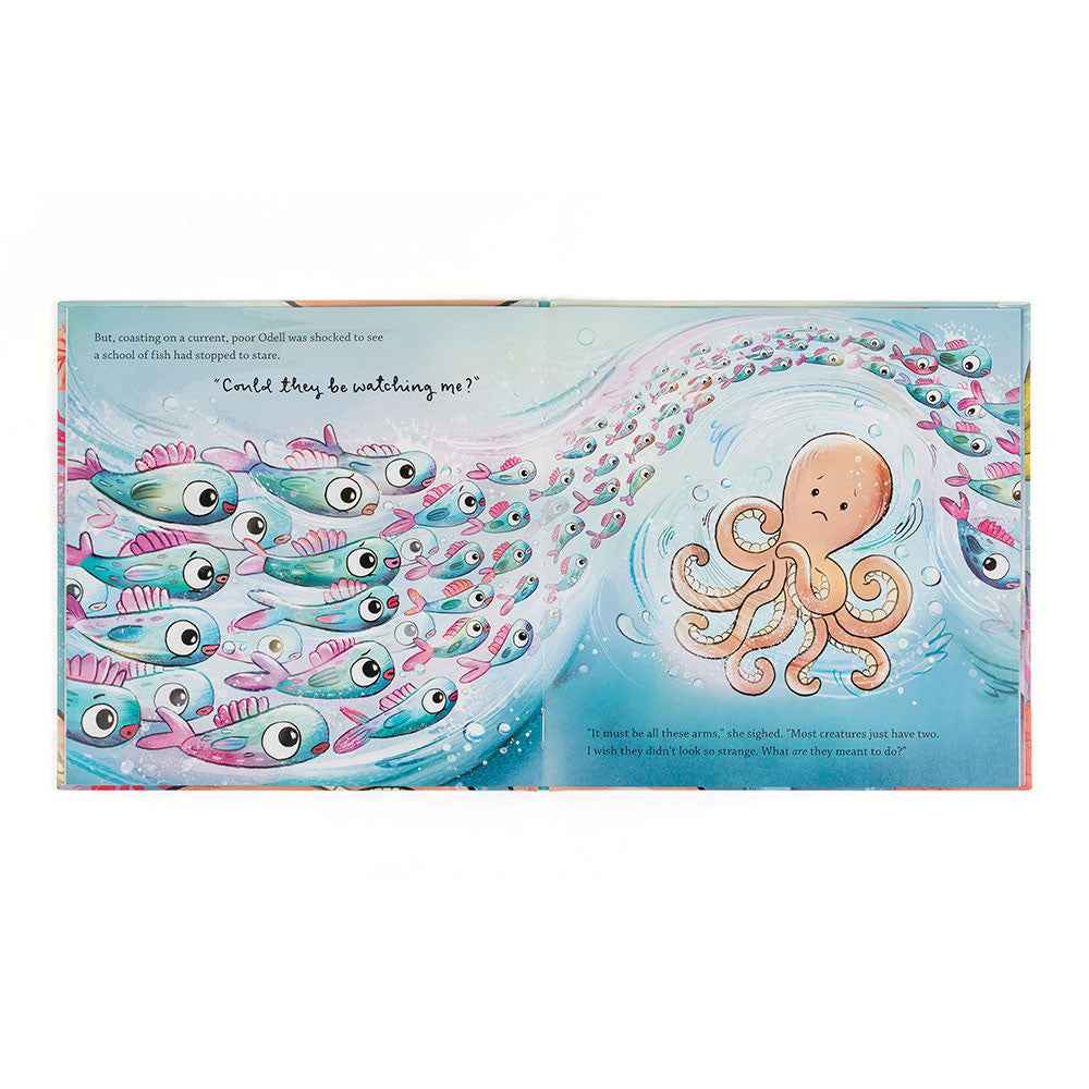 Jellycat Book Odell's Amazing Arms 25cm