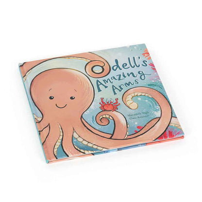 Jellycat Book Odell's Amazing Arms 25cm