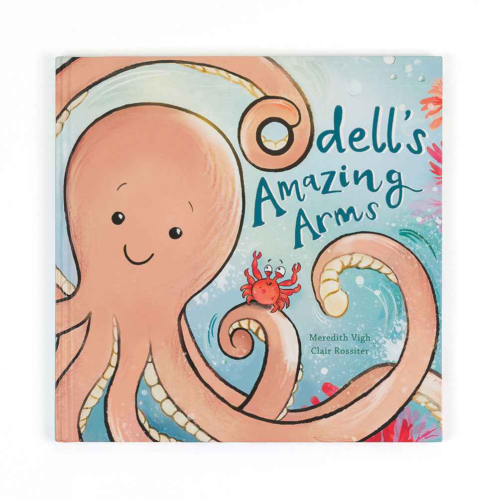 Jellycat Book Odell's Amazing Arms 25cm