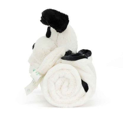 Jellycat Blankie Bashful Black & Cream Puppy 56cm