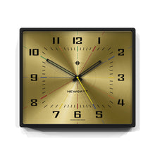 Box Office Wall Clock Brass