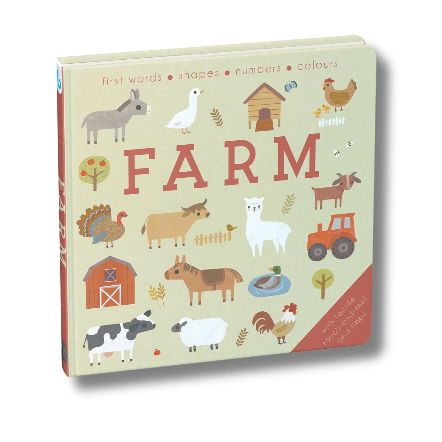 Baby Play Farm (Board Book) by Five Mile Farm Animals Book