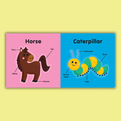 Big Block Books My First Animals (Board Book) by Sarah Lock Kids Picture Book