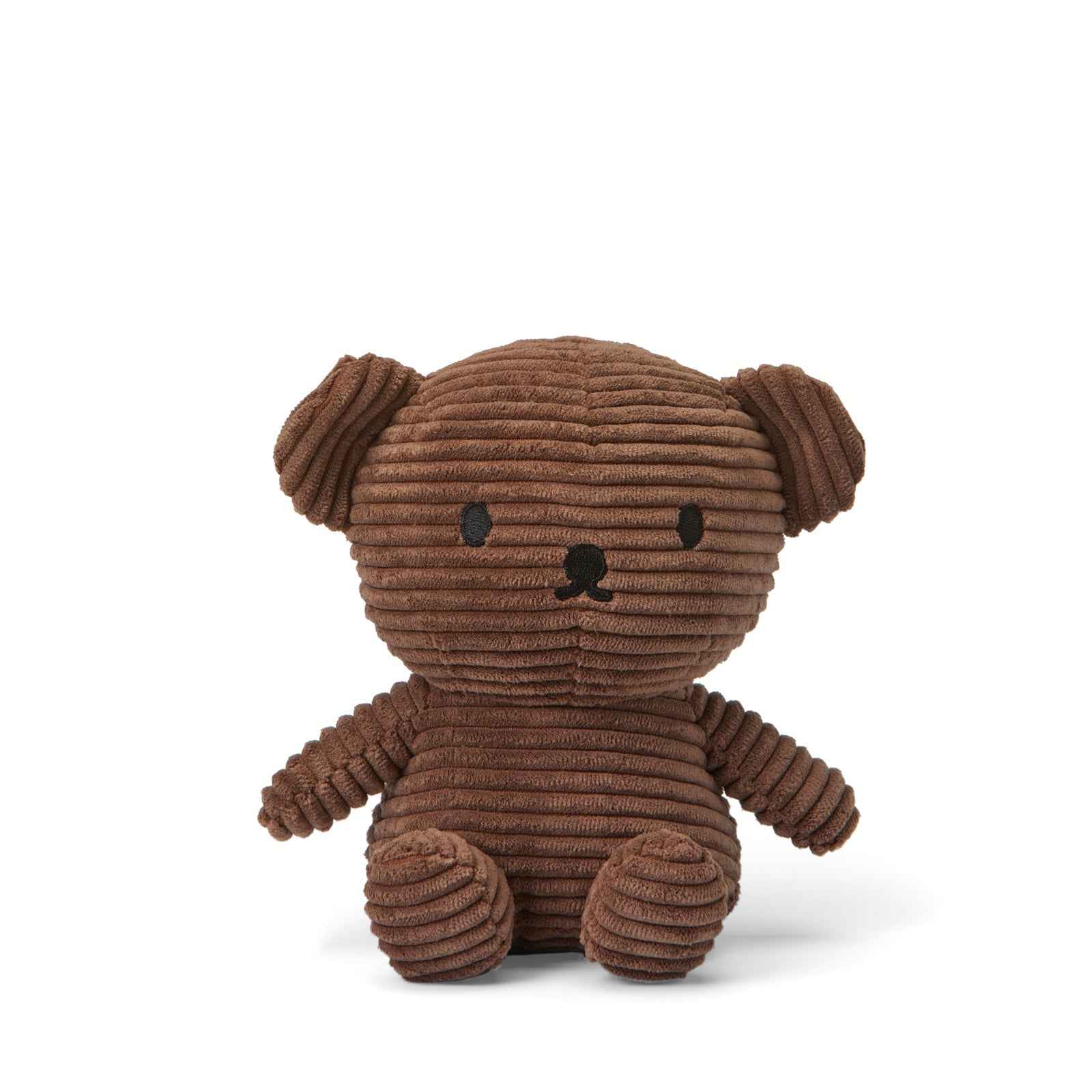 Miffy & Friends Boris Bear ECO Corduroy Brown 17cm