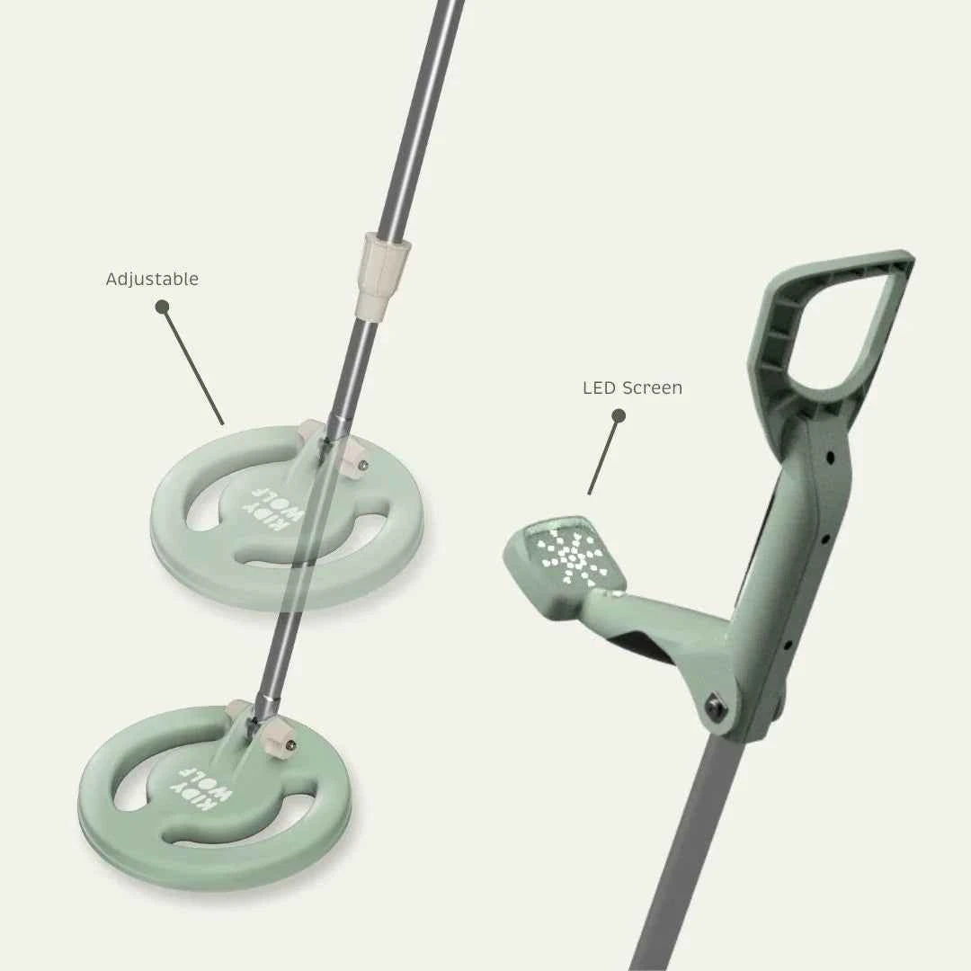 Kids Metal Detector KidyMetal by Kidywolf Outdoor STEM Toy Activity 6yrs+
