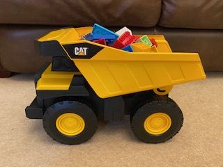 Cat Truck Toys XL Metal Sand Pit Vehicles CATERPILLAR Steel Dump Truck 40cm Toy Car Best Seller 3yrs+