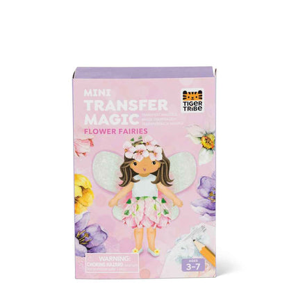 Tiger Tribe Mini Transfer Magic Flower Fairies art and craft for kids 3yrs+